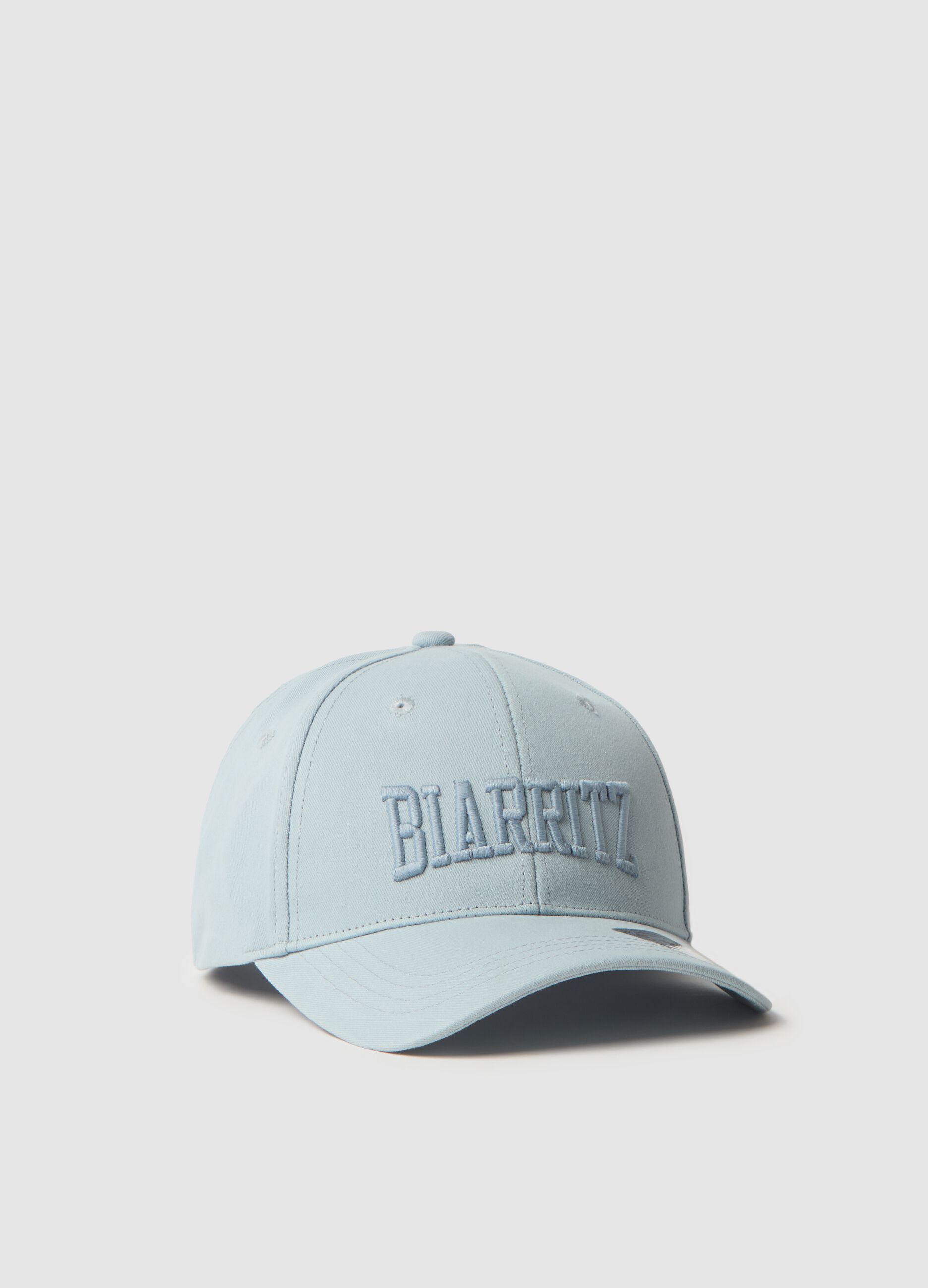 Berretto da baseball con ricamo "Biarritz"