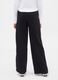 Girls' black trousers in pure cotton_2