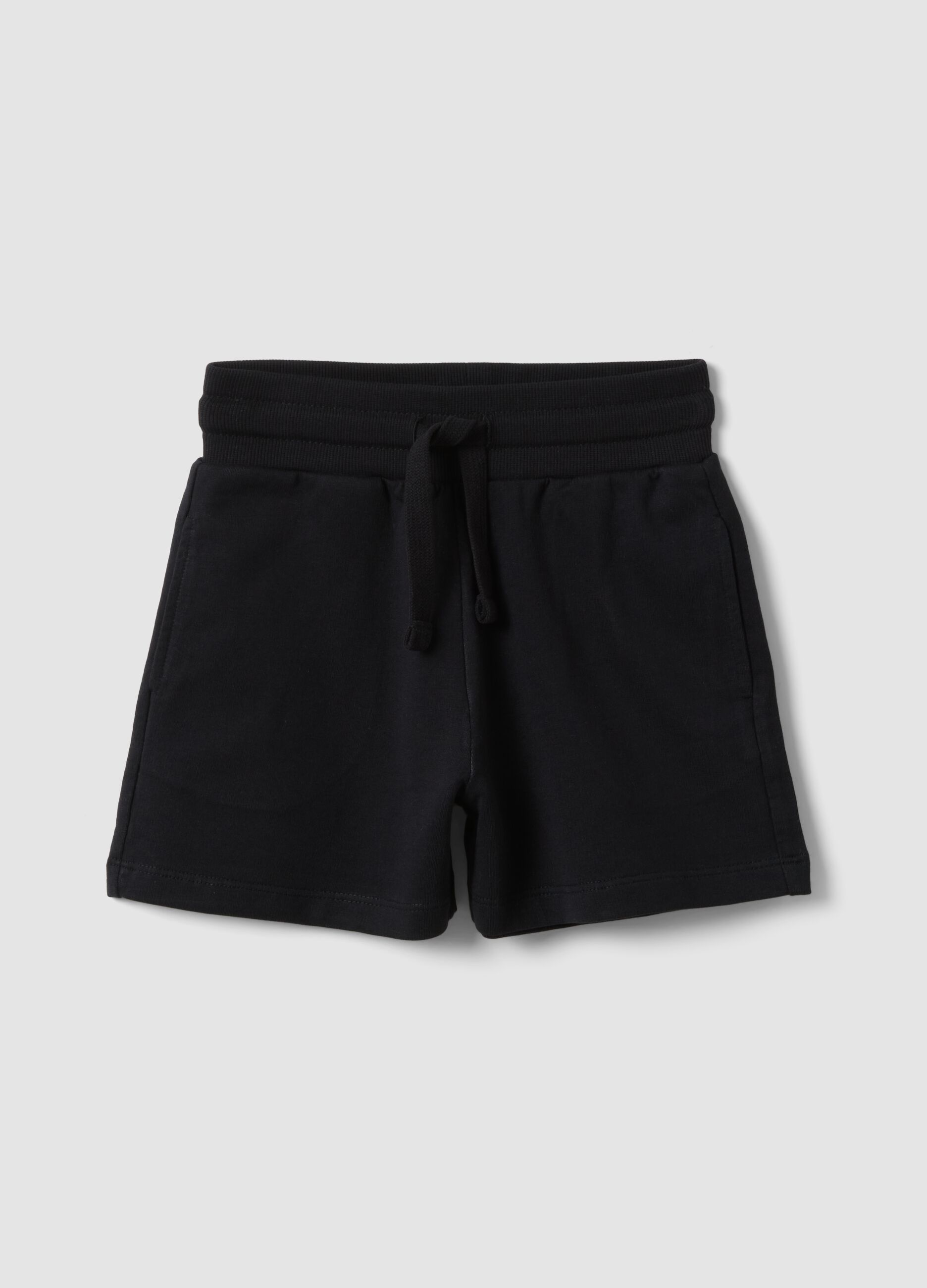 Blue pure cotton shorts
