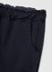 Blue Stretch Cotton Regular Fit Trousers_5