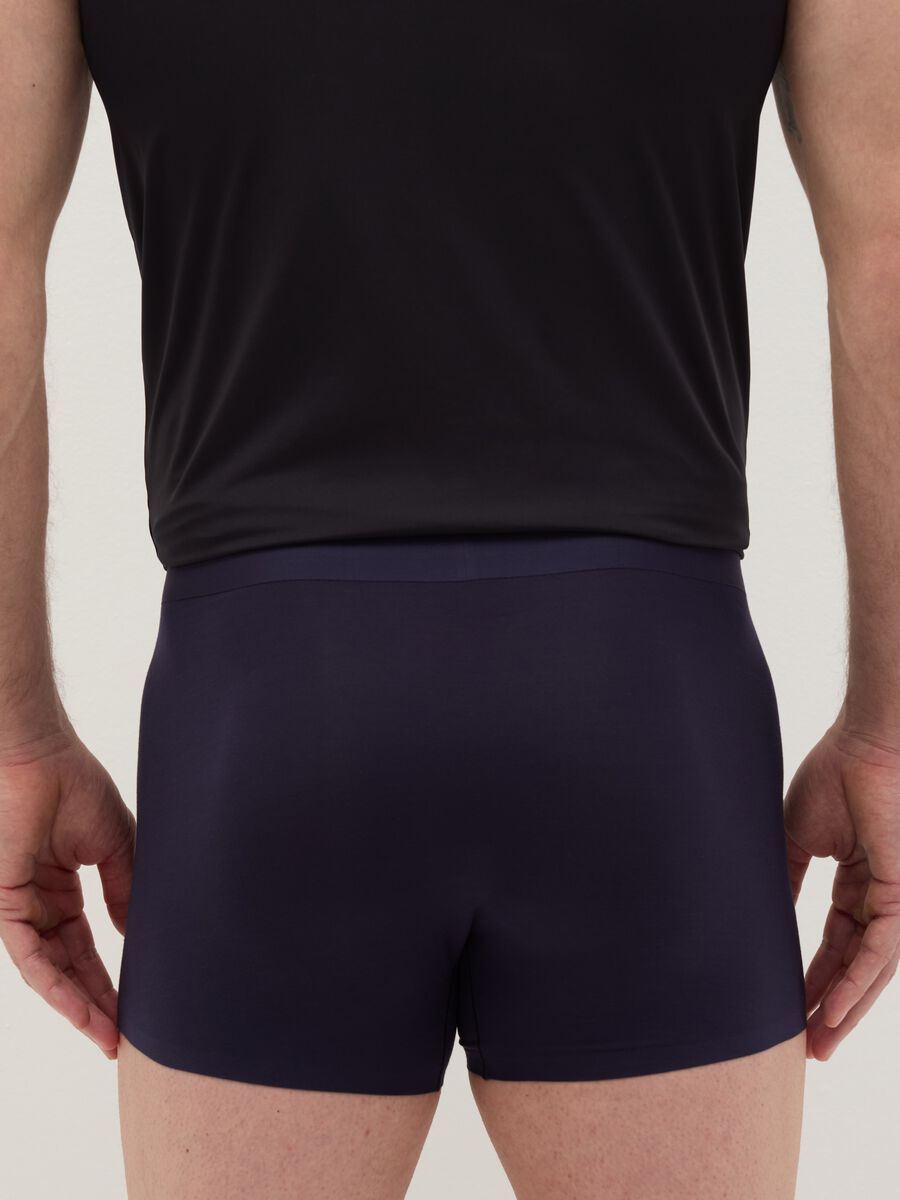Two-pair pack midi boxer shorts in stretch modal_3