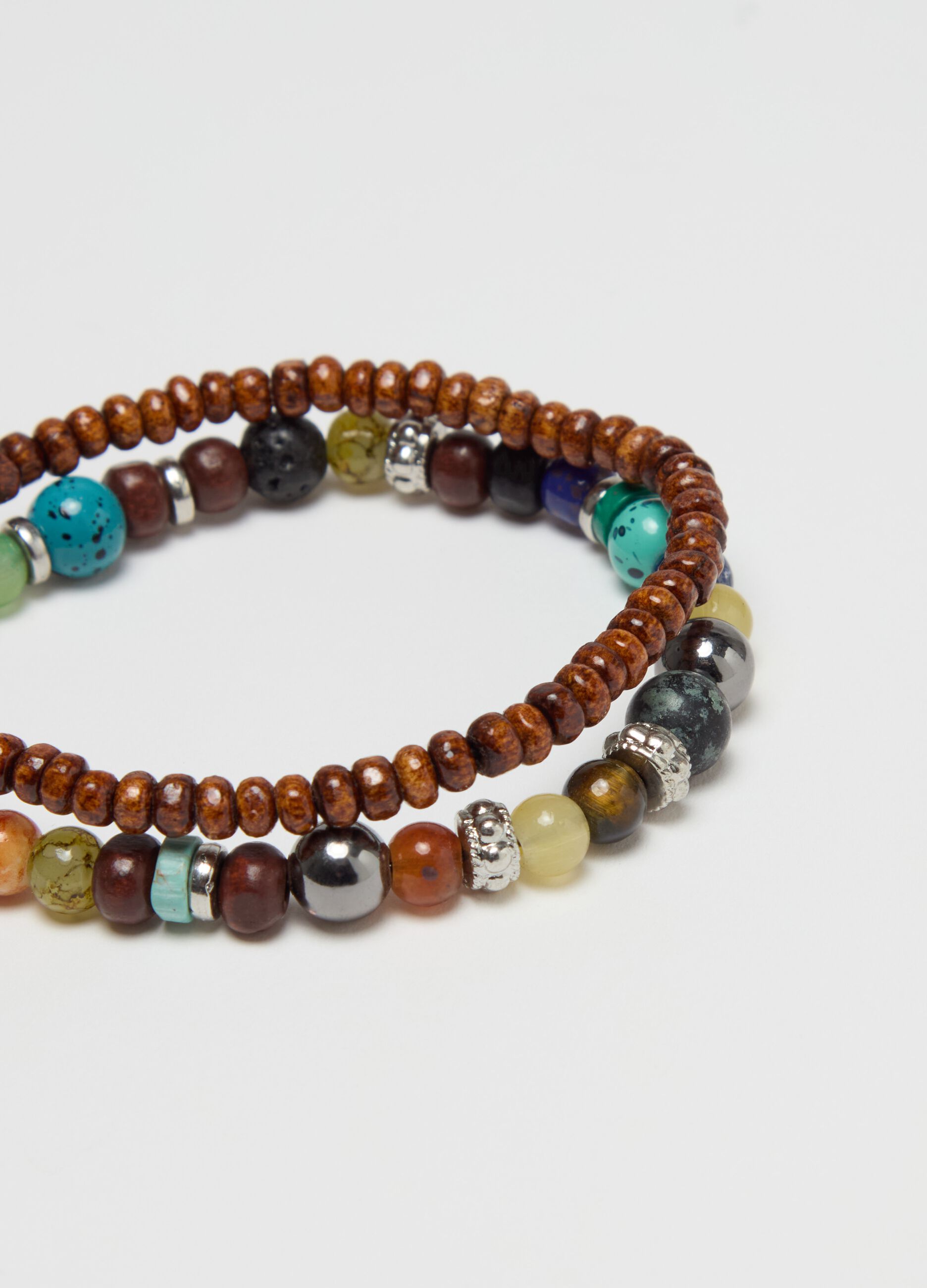 Bipack bracciali con perline