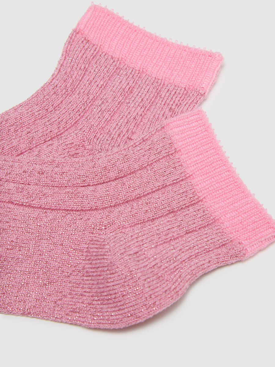 Girls' Cotton Blend Multicolour Socks_1