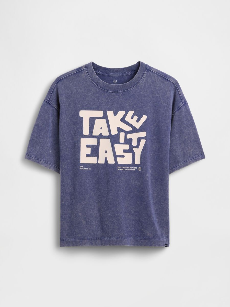 Short-sleeved pure cotton t-shirt_0