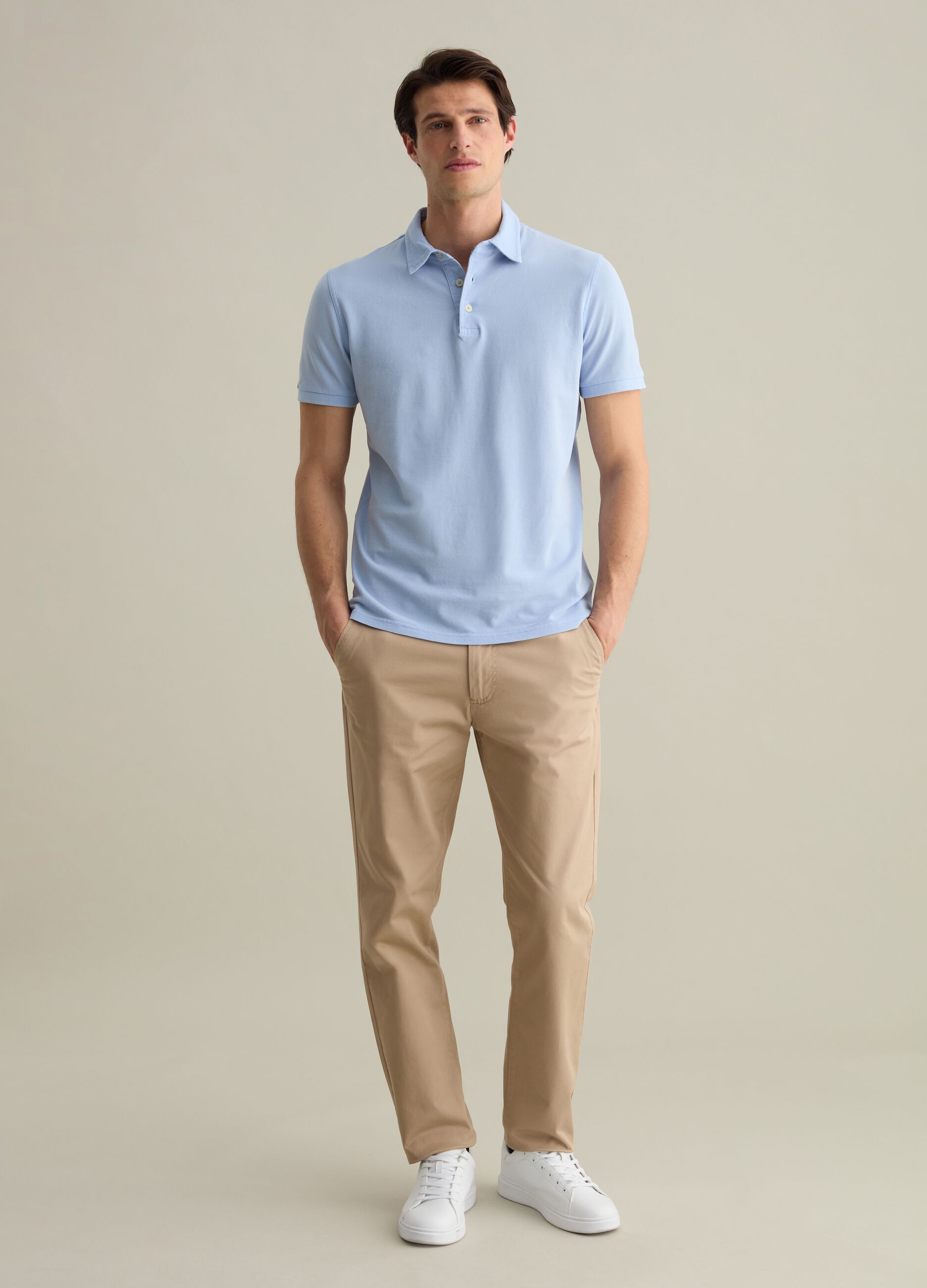Polo in piquet di cotone 