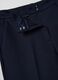 Blue Slim Fit Chino Trousers_5