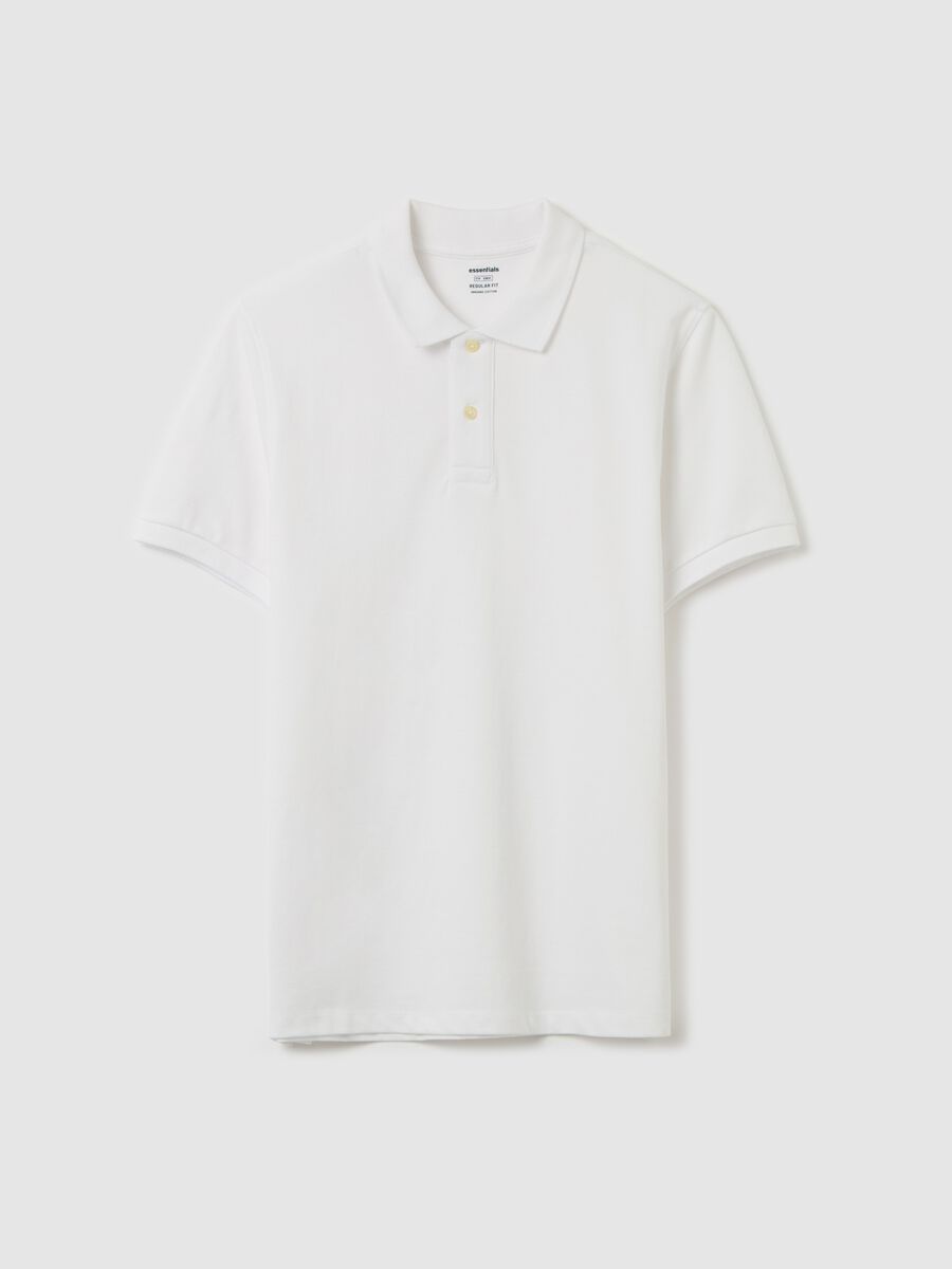 Polo shirt in organic cotton piquet_4