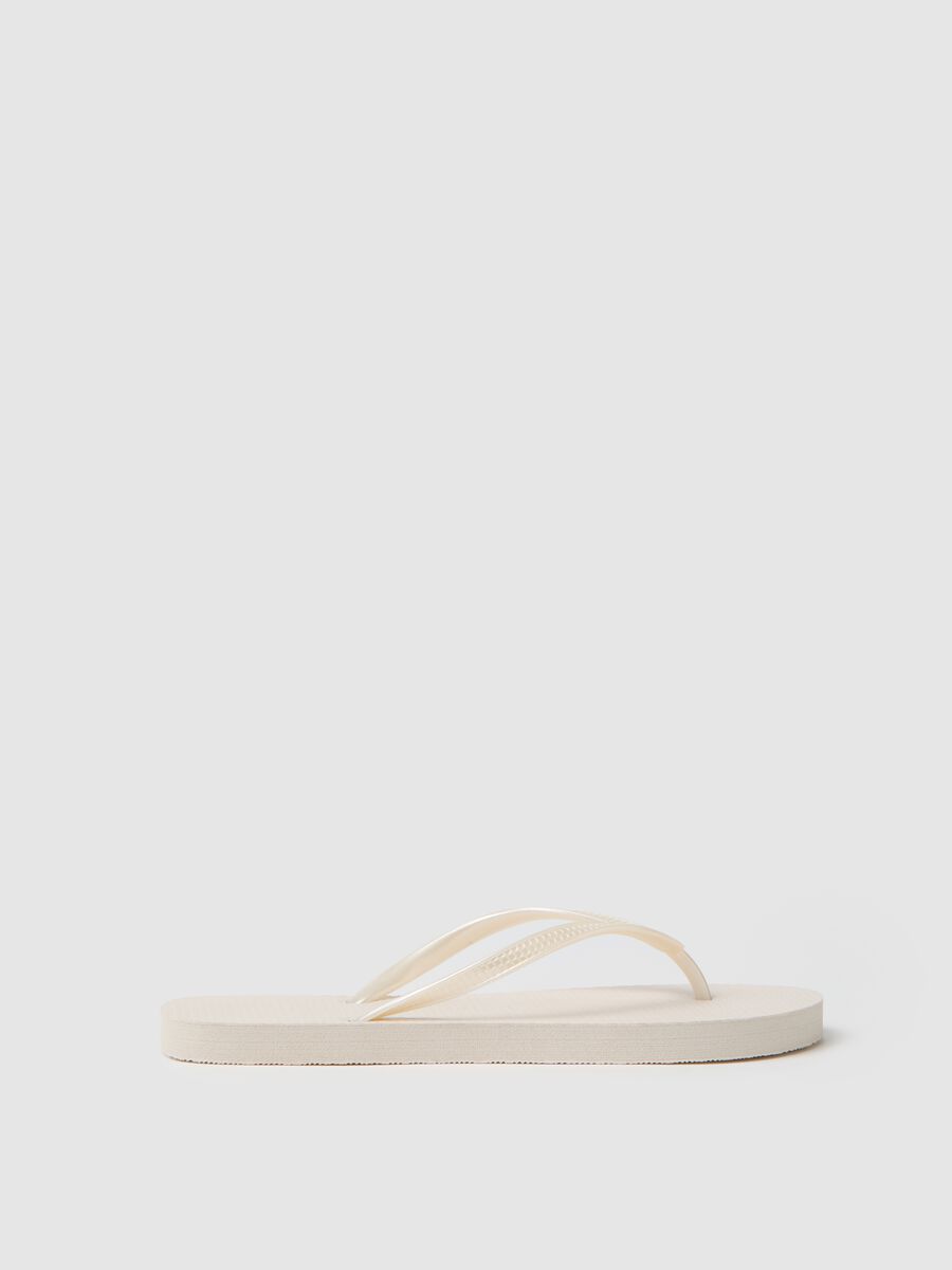 Beige Flip Flops by Ovs_0