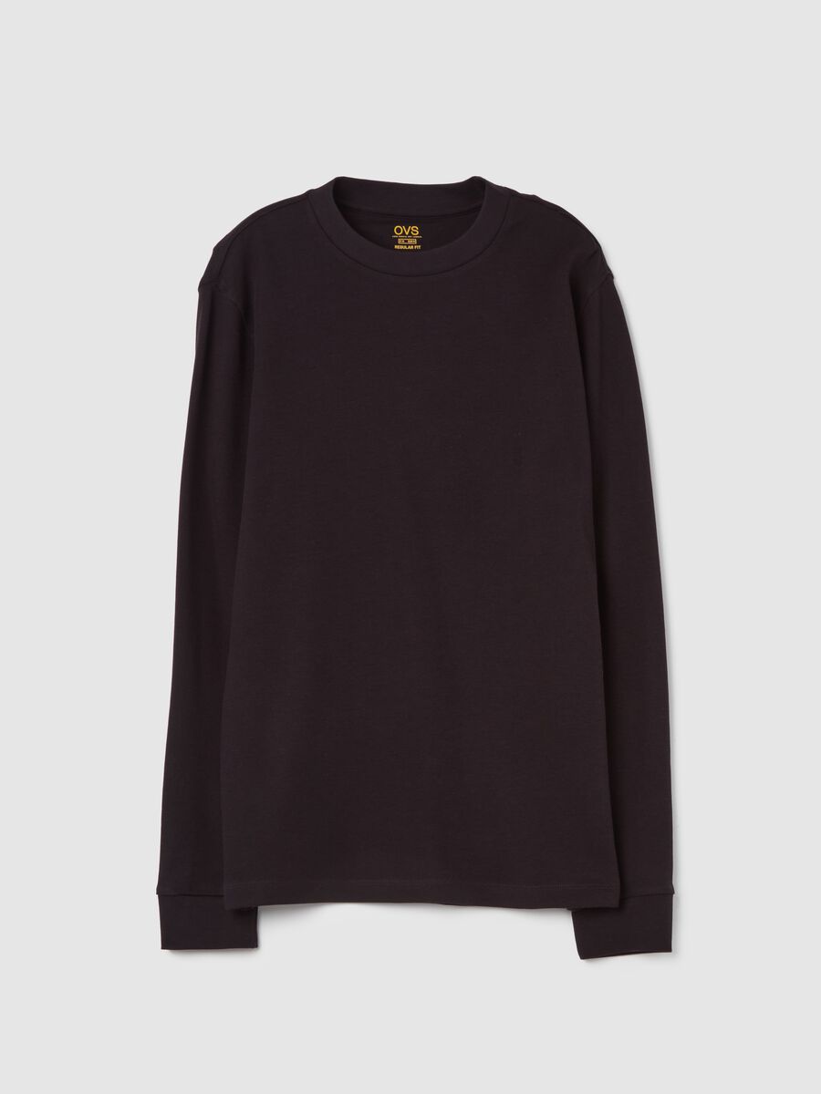 Long-sleeved T-shirt in cotton_4
