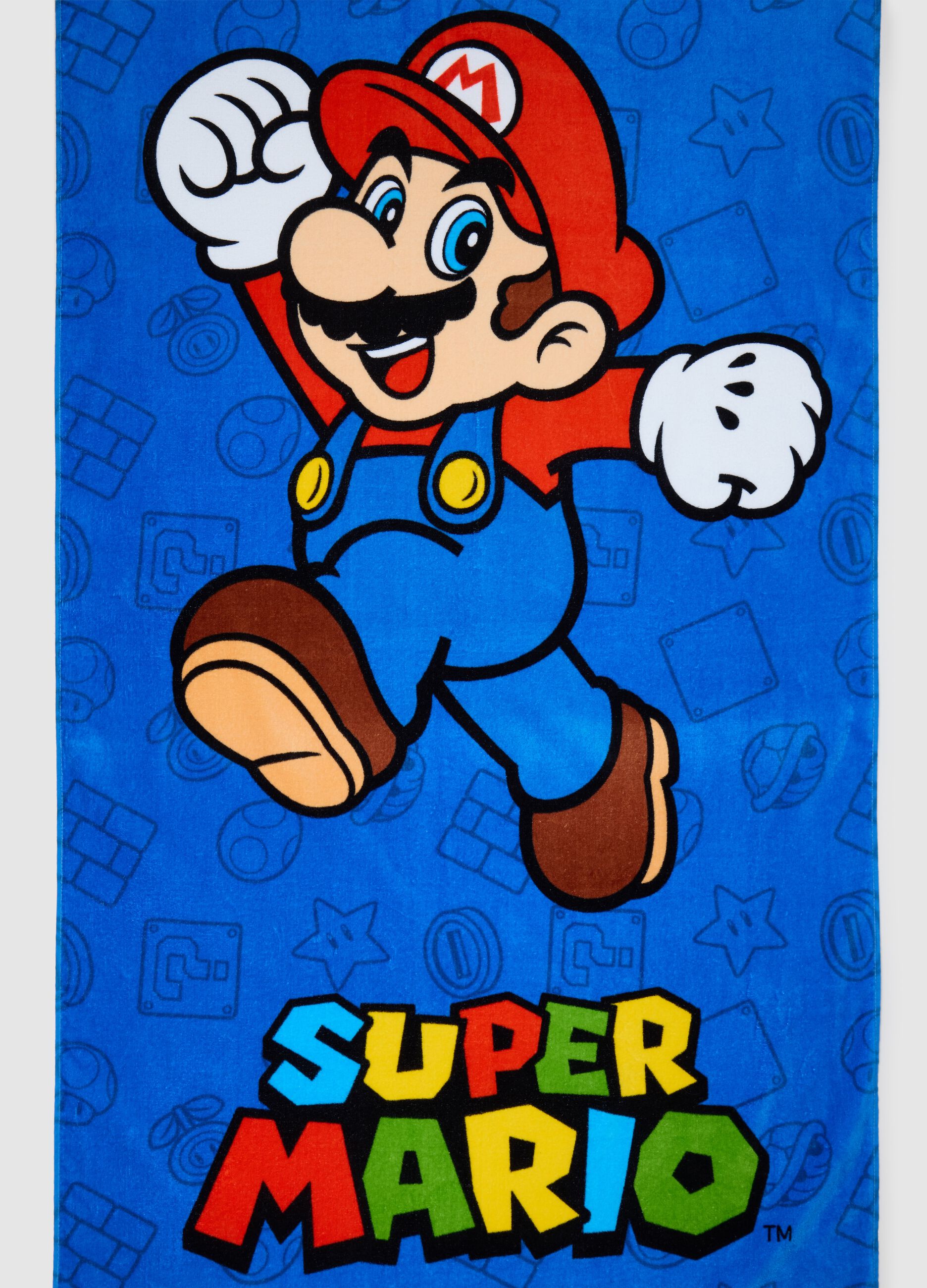 Super Mario Cotton Beach Towel