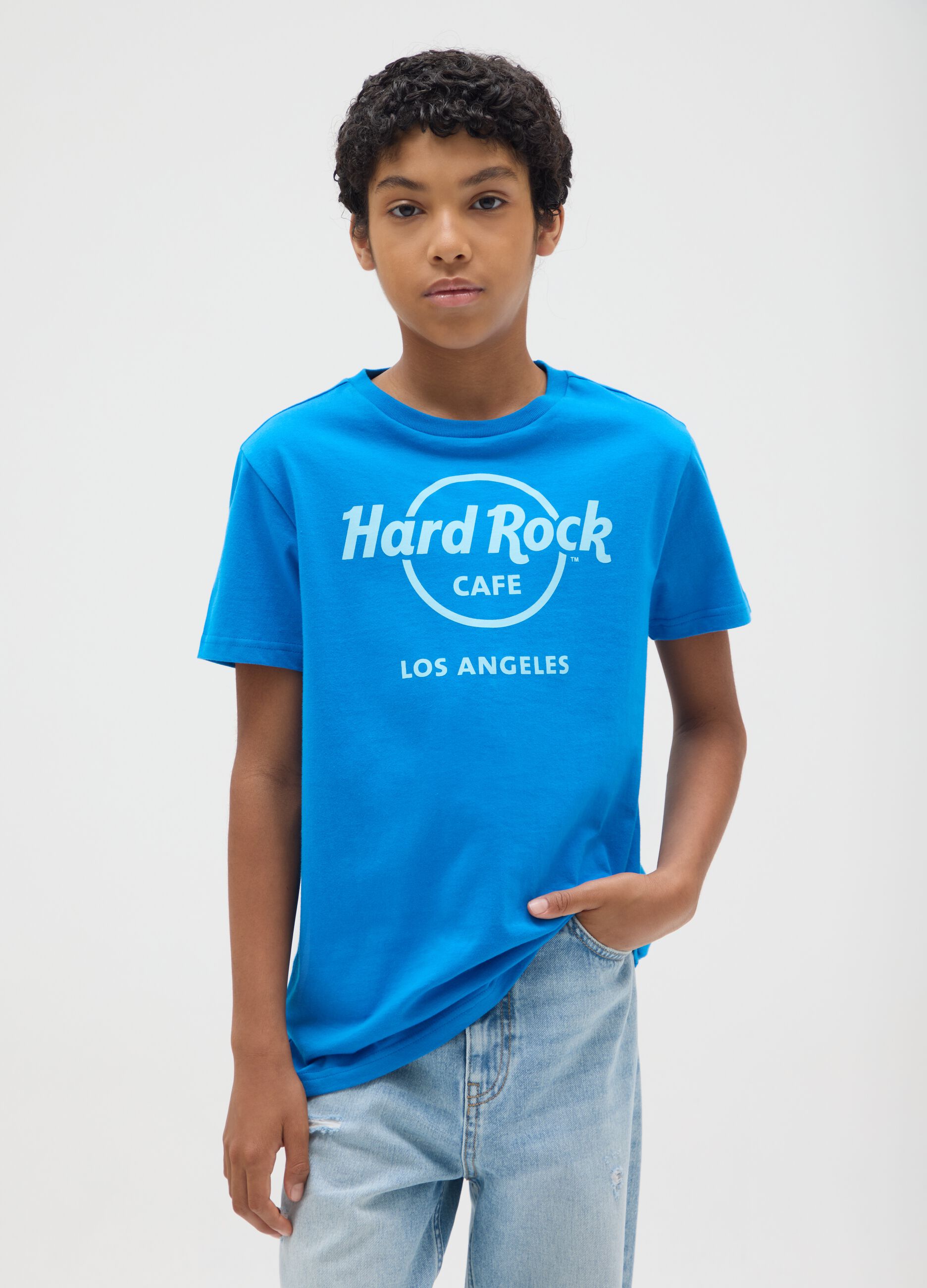 T-shirt with Hard Rock Cafè Los Angeles print