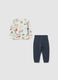 Multicolour pure cotton children's outfit_1