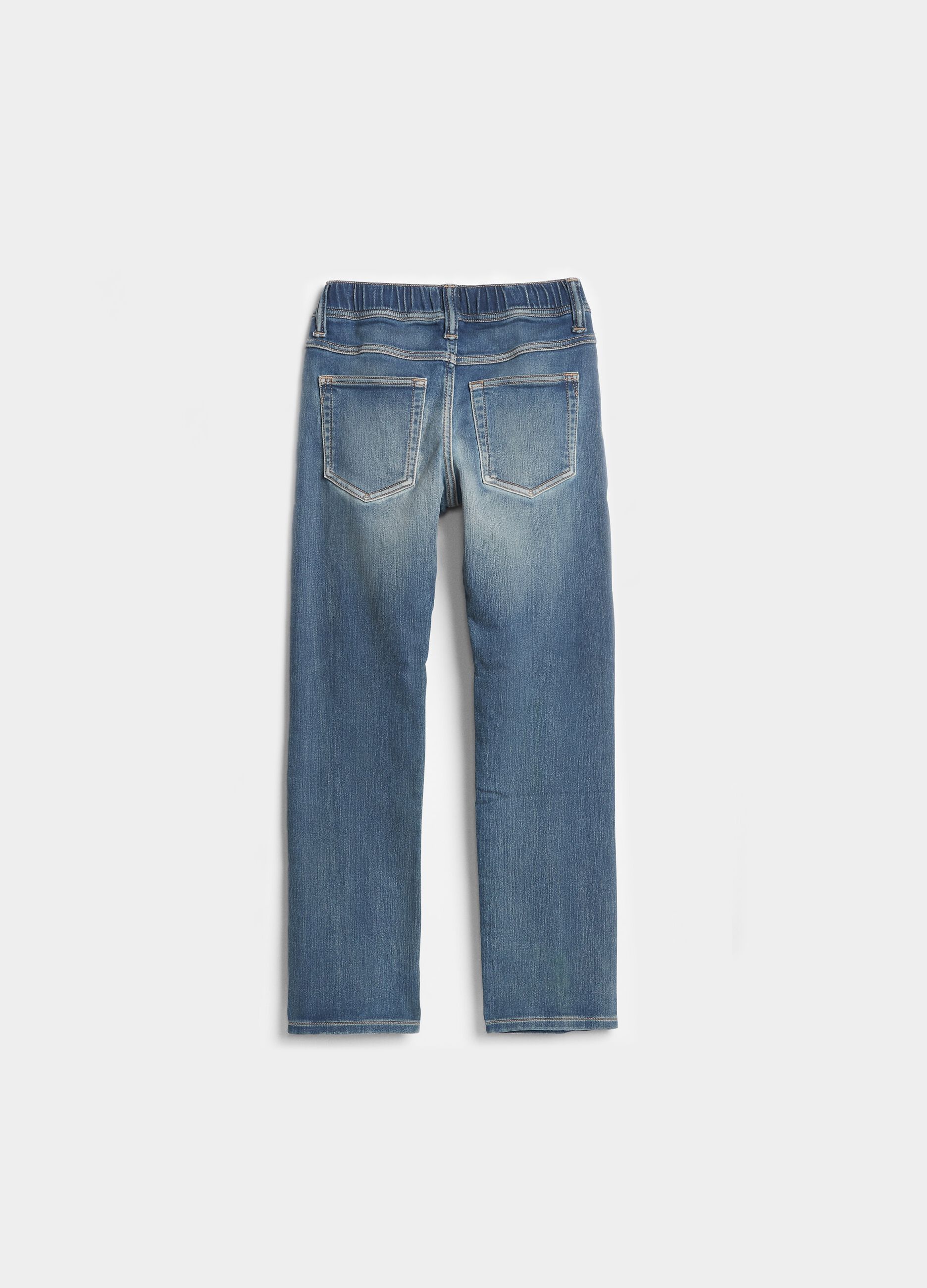 Jeans pull on slim fit