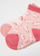 Multipack of pink stretchy cotton baby girl socks_1