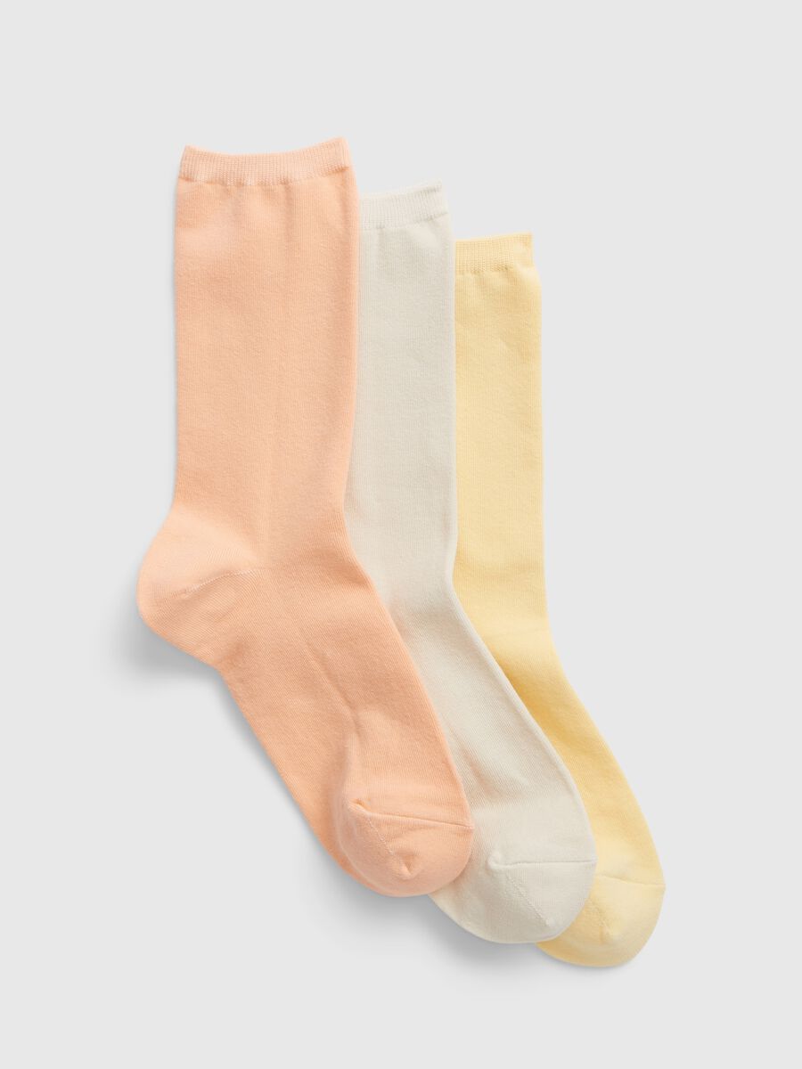 Three-pair pack of short stretch socks_0