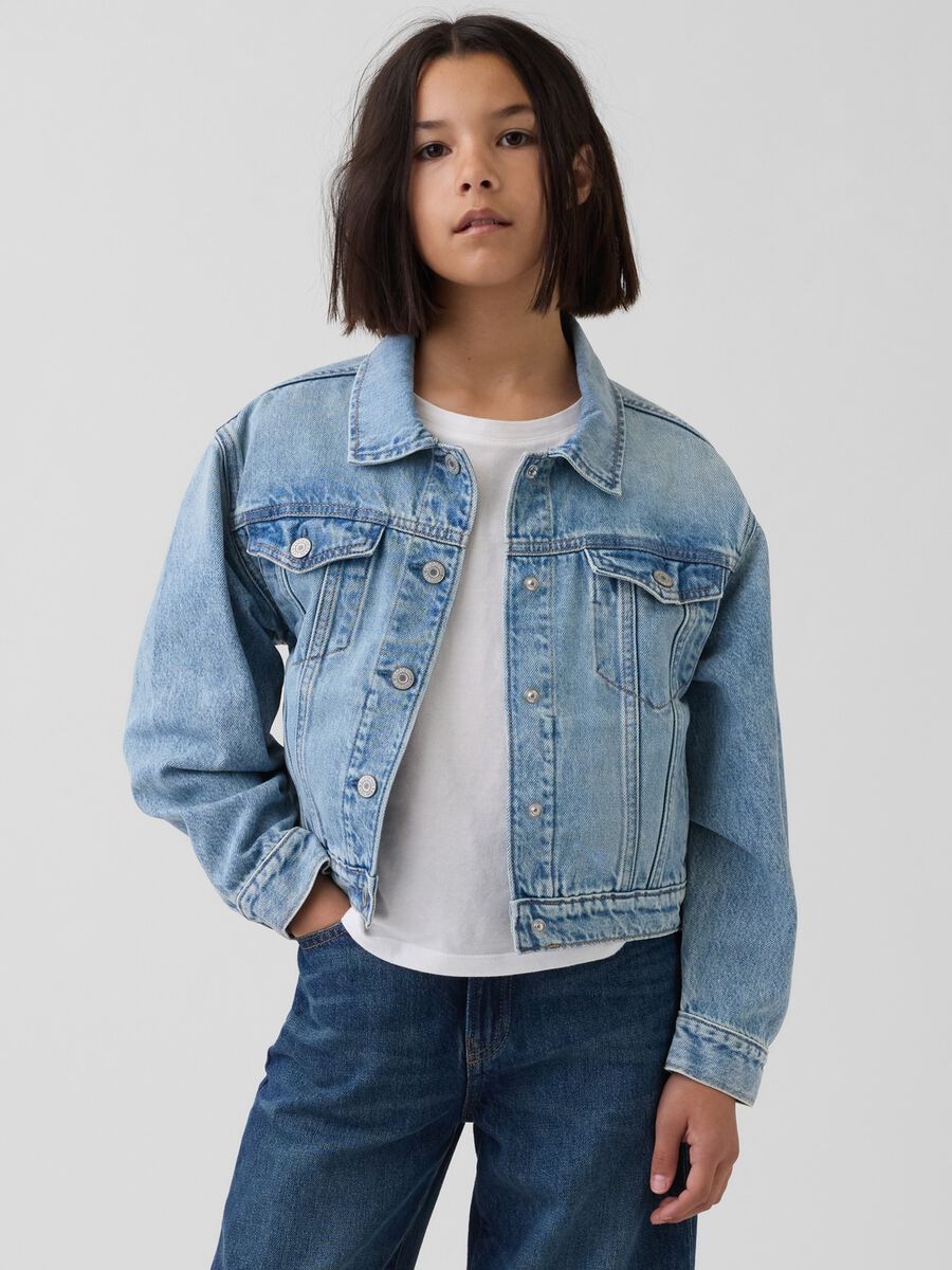 Pure cotton denim jacket_0