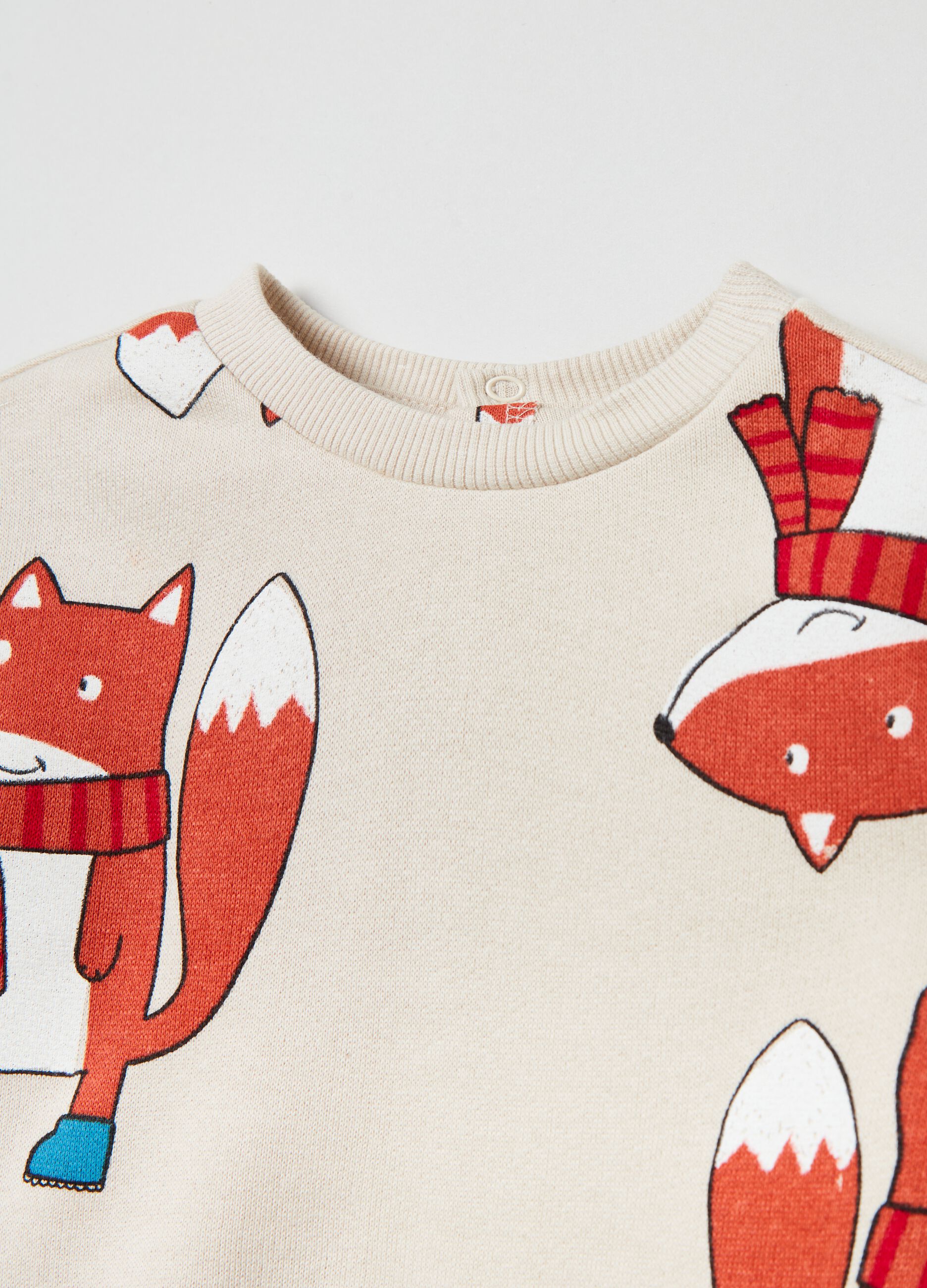 Jogging set in cotone con stampa_2
