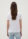 White pure cotton regular fit T-shirt with print_3