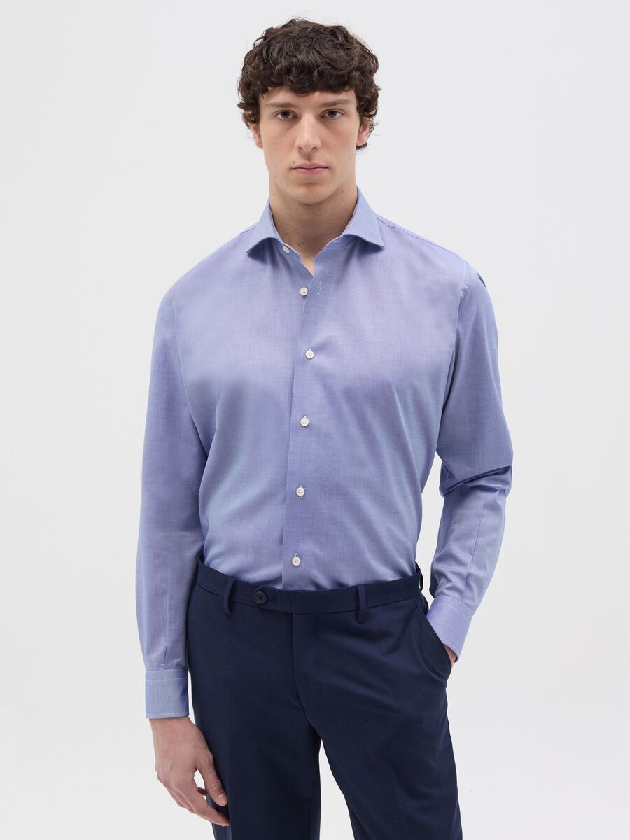 Regular-fit easy-iron shirt_0
