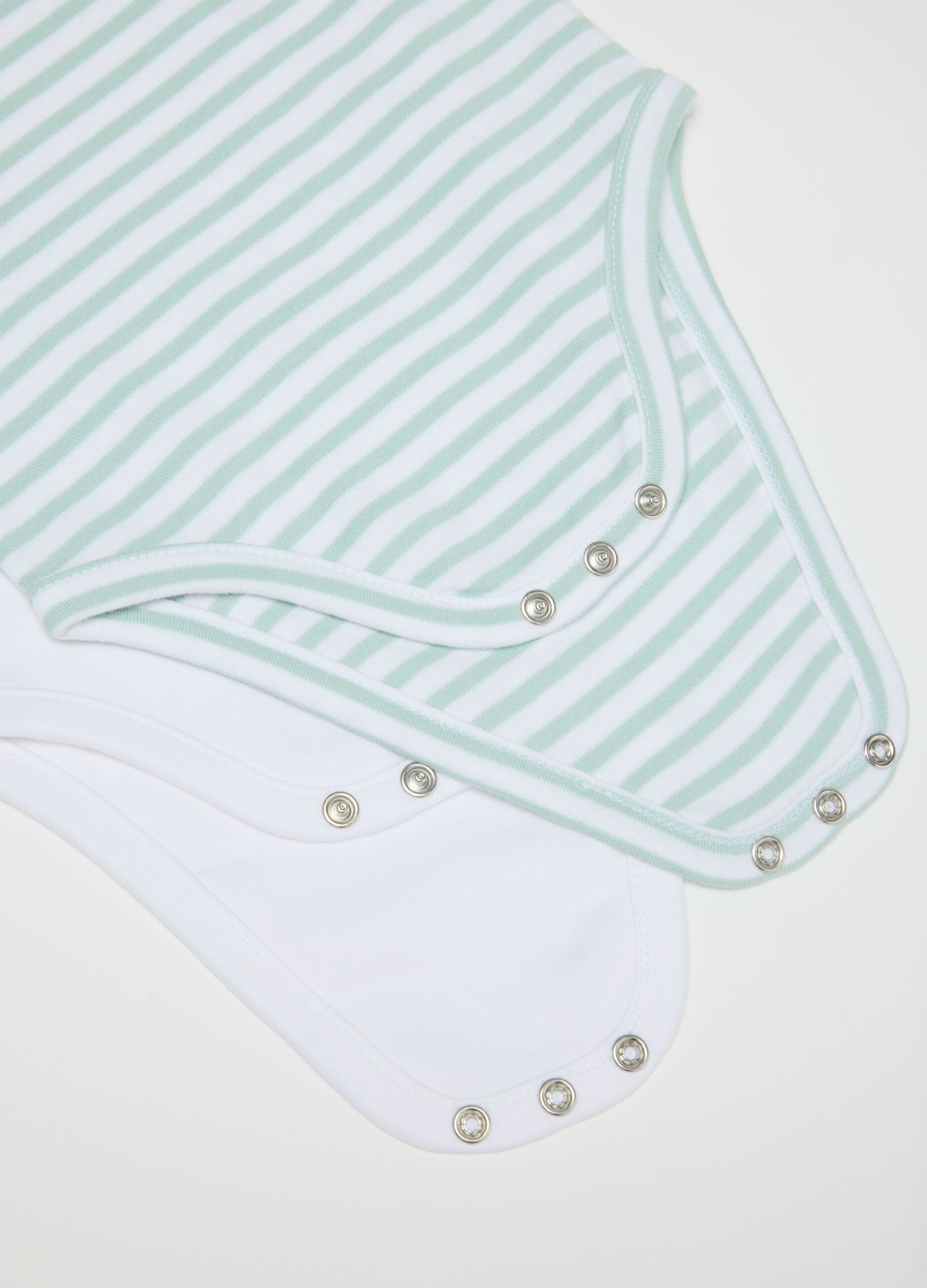 Multicolour pure cotton newborn bodysuit duo pack