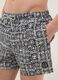 Multicolour geometric print swim shorts_3