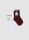 2-pack of Harry Potter-themed midi socks in stretchy organic cotton_0