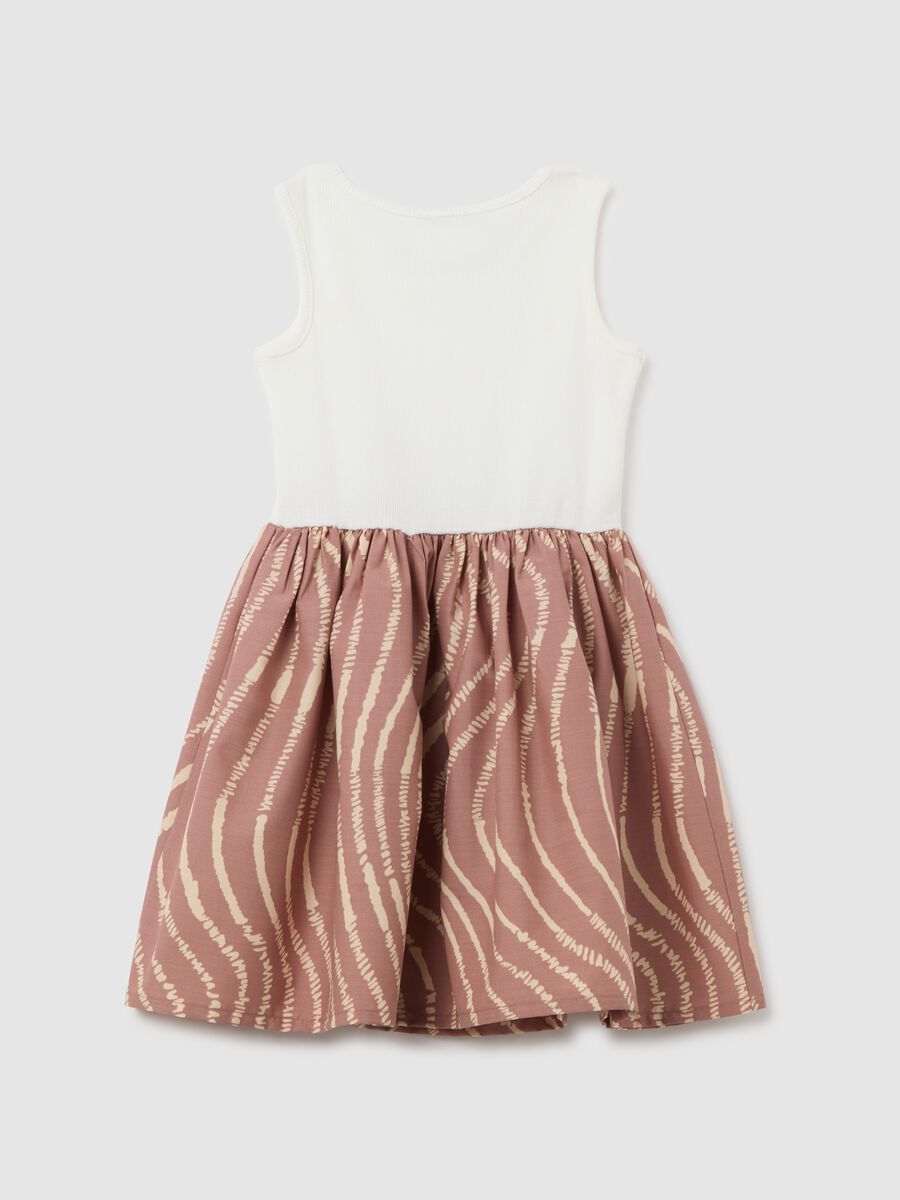 Vestito da bambina in cotone multicolor regular fit_1