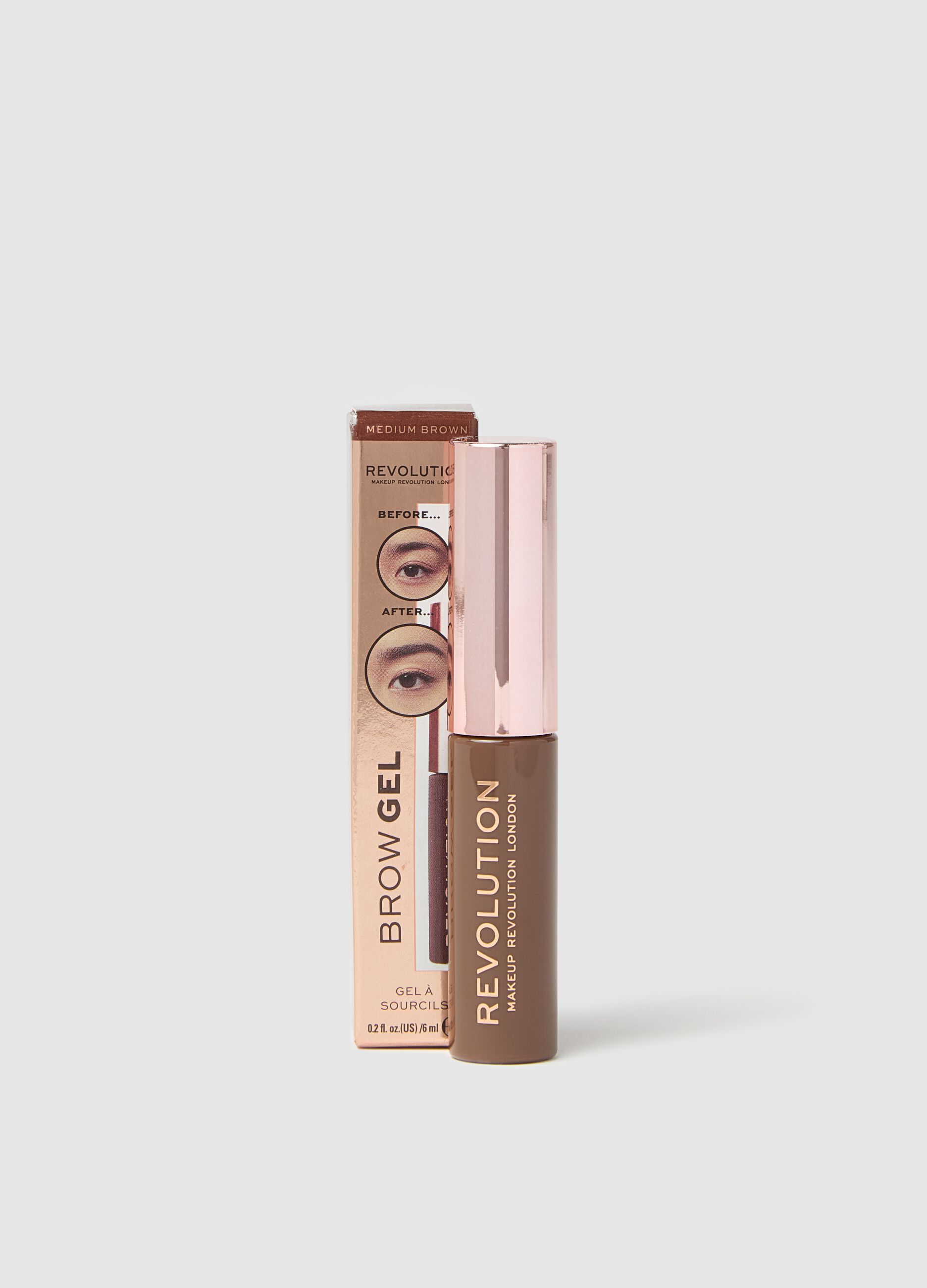Brow Gel Medium Brown gel sopracciglia