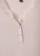 Pink pure viscose V-neck nightdress_5