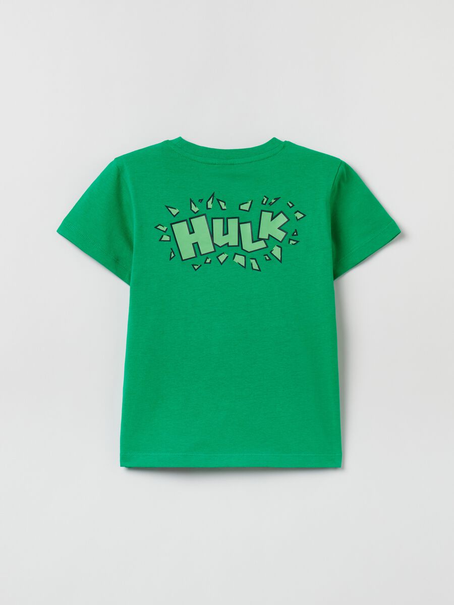 T-shirt in cotone stampa L'Incredibile Hulk_1