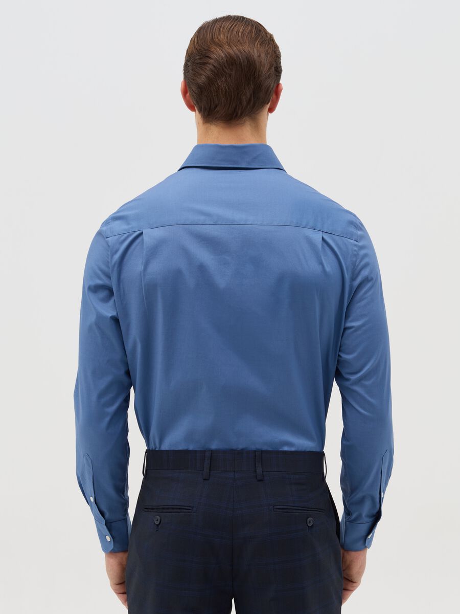 Regular-fit shirt in stretch cotton_2