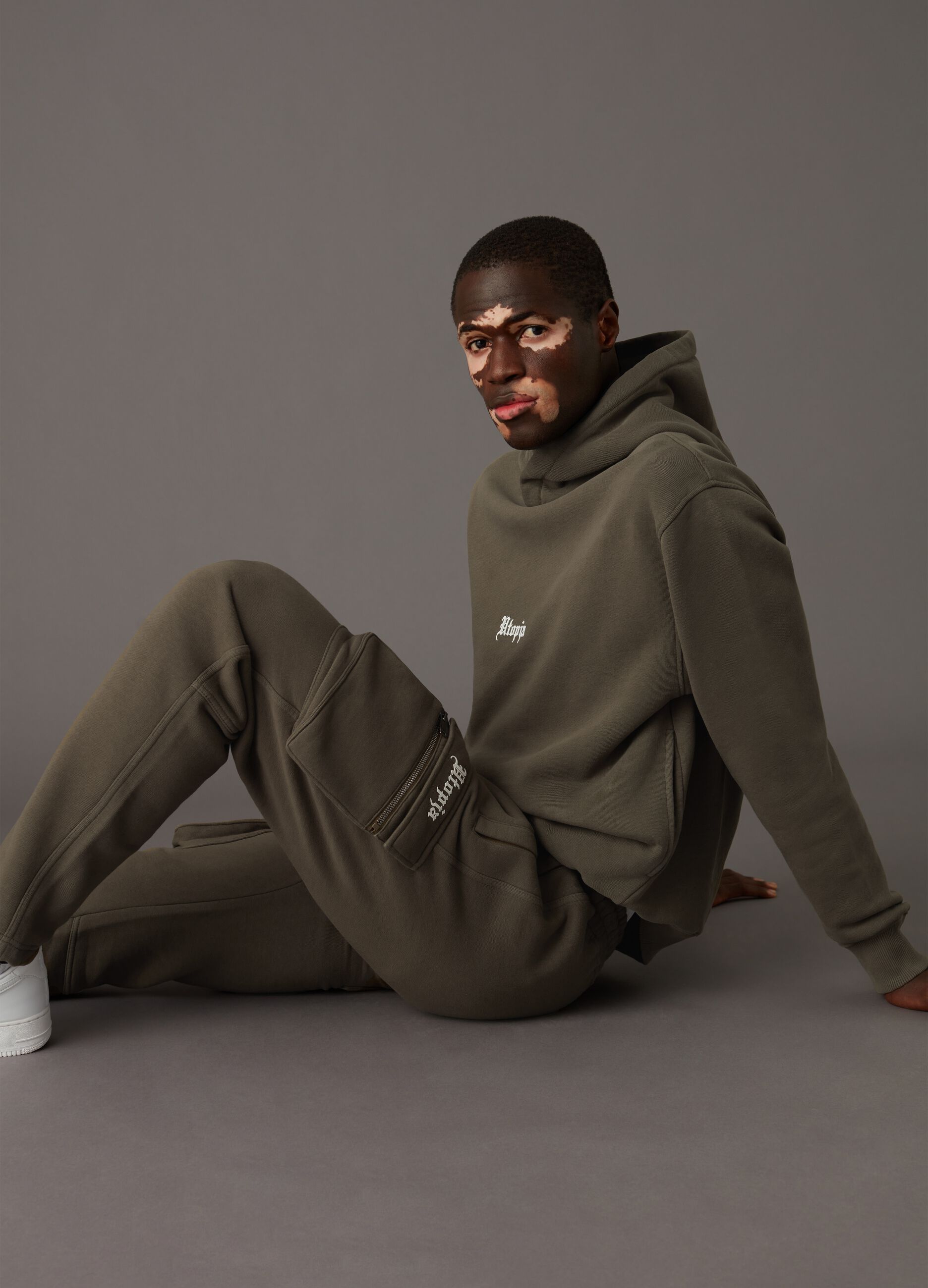 Cargo Sweatpants Military Green_0