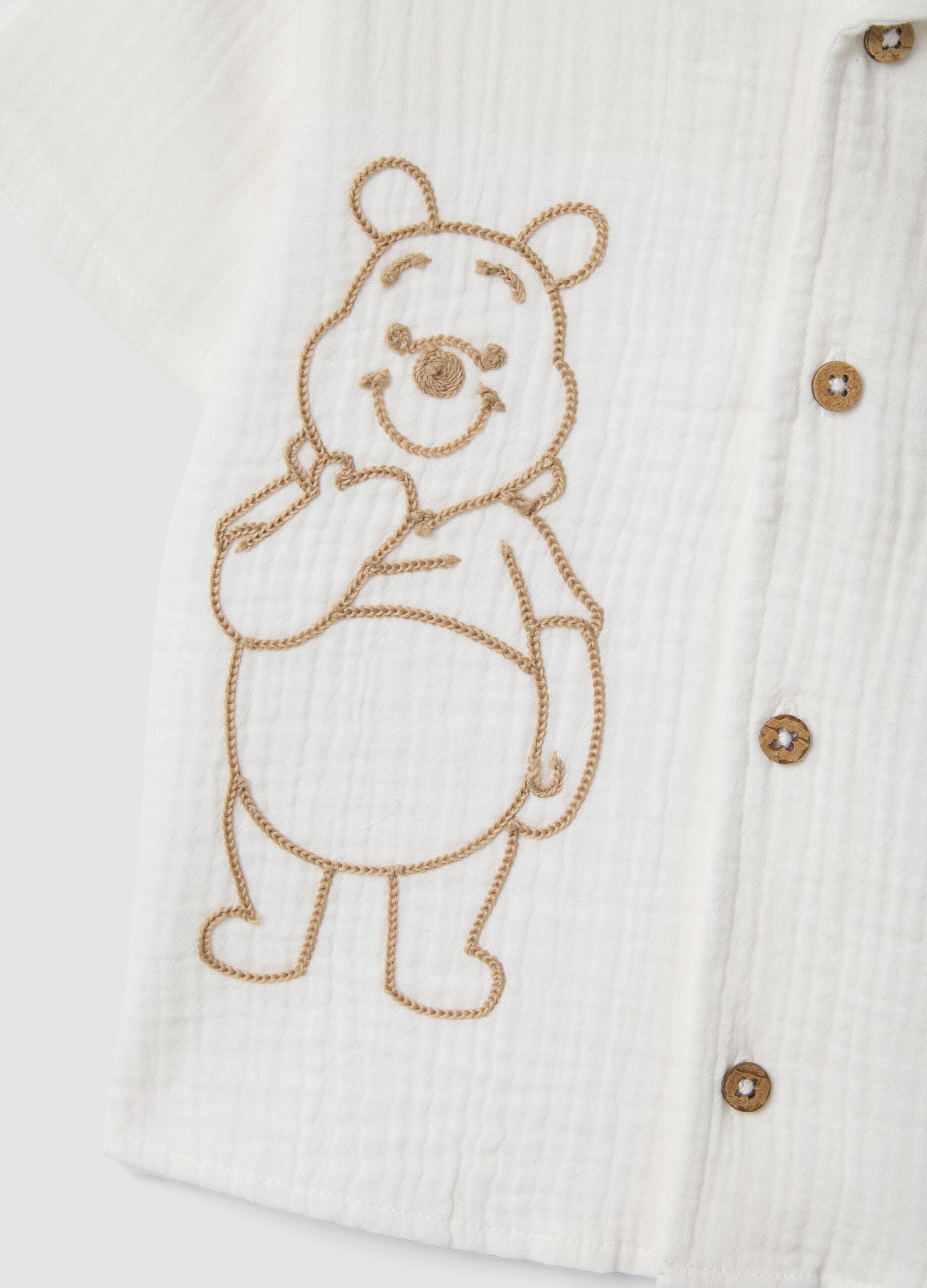 Multicolour 100% cotton boys&rsquo; set with Winnie the Pooh print