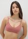 Pink Stretch Fabric Bra_0