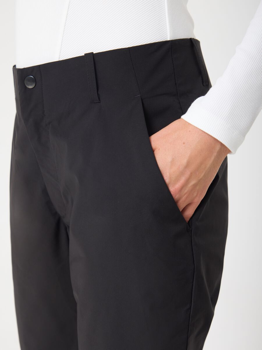 Straight Technical Fabric Trousers ALTAVIA STUDIO_3