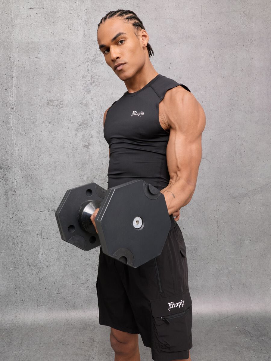 Kombat Active Tank Top Black_2