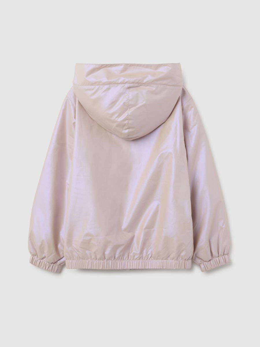Girls' Regular Fit Pink Jacket_1