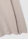Beige pure cotton regular fit t-shirt_5