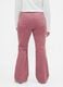 Regular fit pink stretch trousers_3