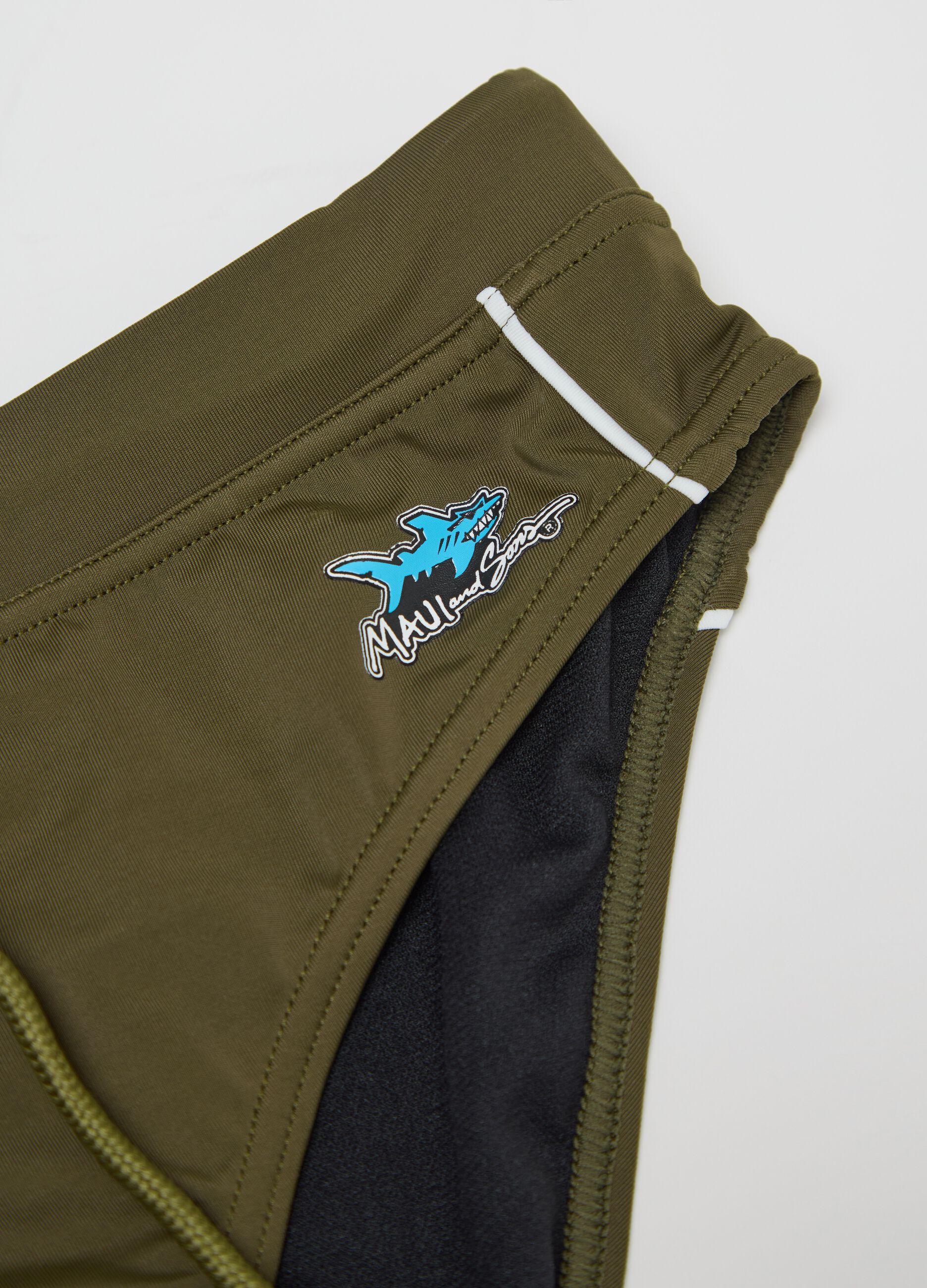 Maui Green Swim Brief