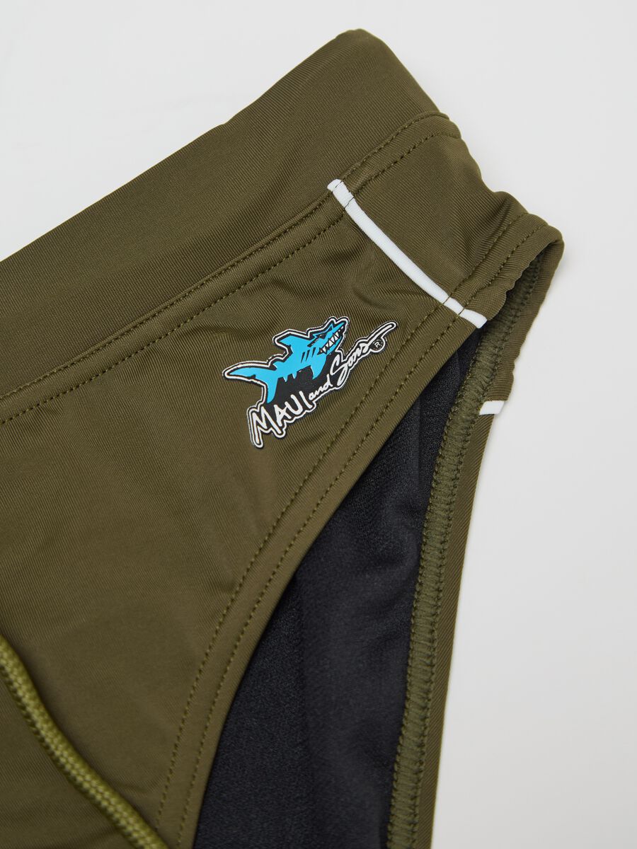 Maui Green Swim Brief_5