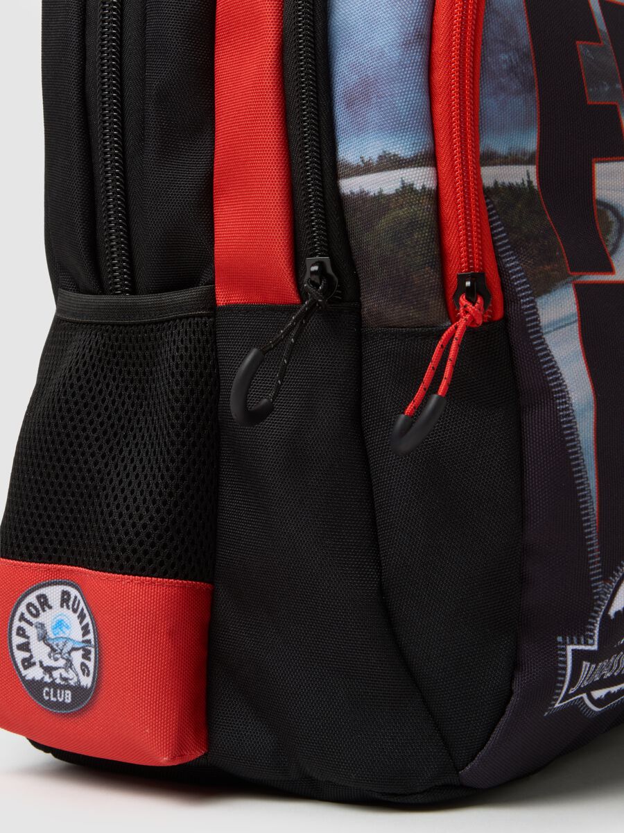 Multicolour Kids' Backpack with Raptor Print_1