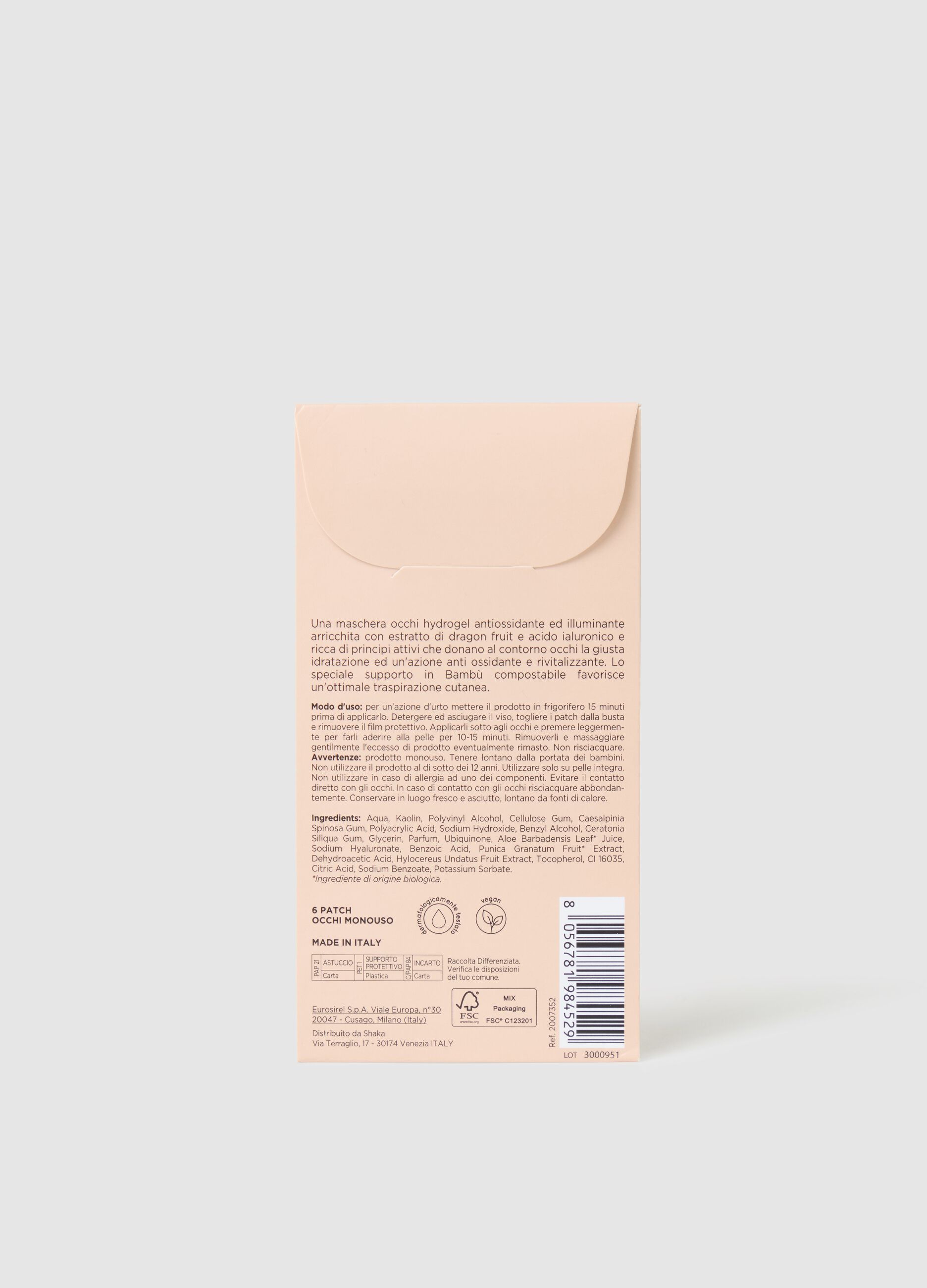Patch occhi hydrogel