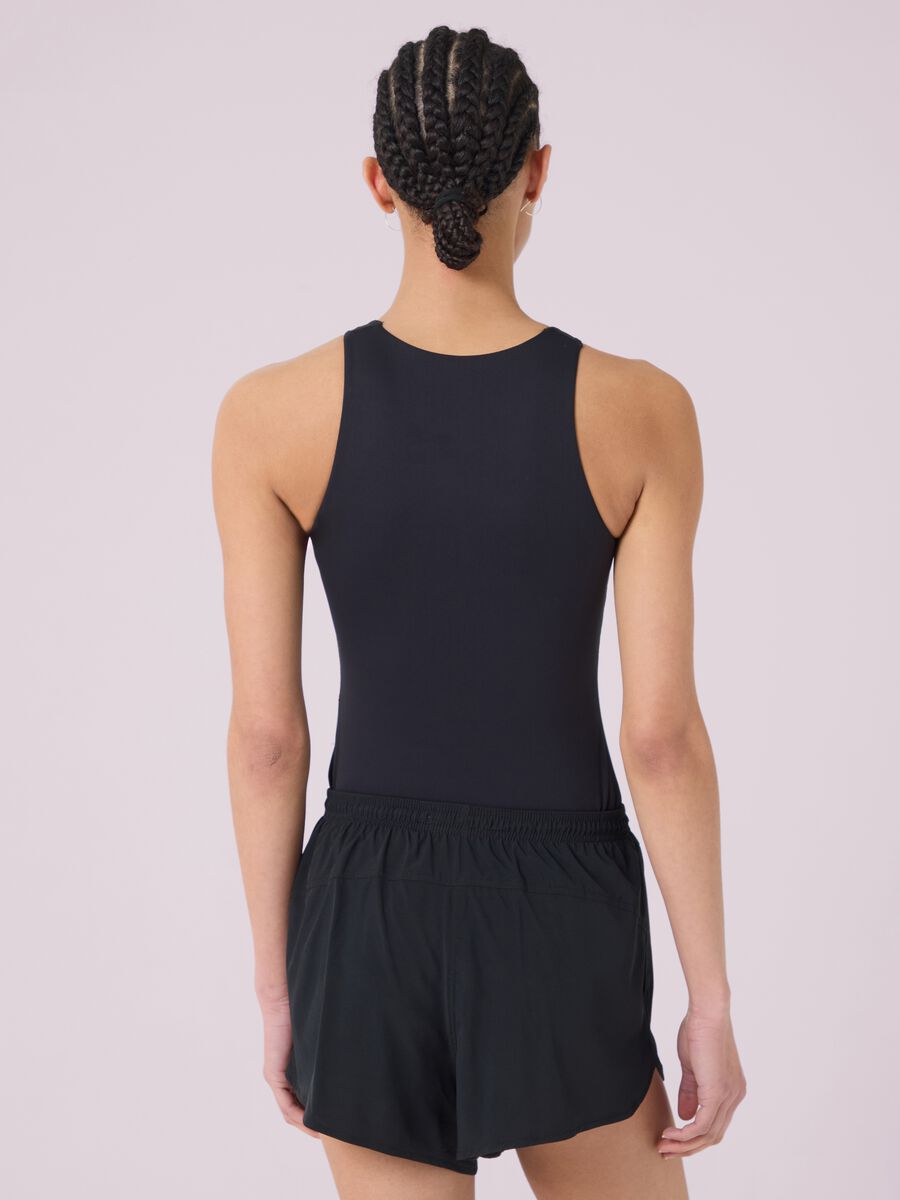 Sleeveless bodysuit in stretch fabric ALTAVIA STUDIO_2
