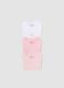 Tripack body in puro cotone multicolor da neonata_2