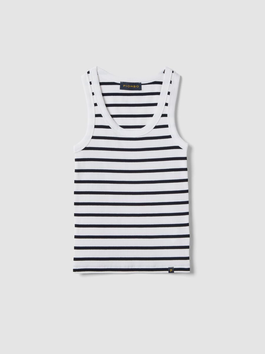 White striped camisole top_4