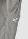 Pantaloni cargo grigi comfort fit con vita elasticizzata_2