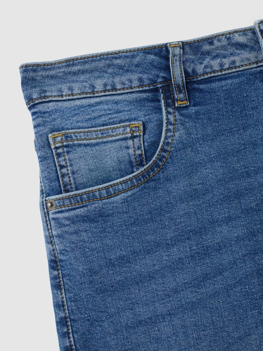 Blue Denim Skinny Fit Jeans_5