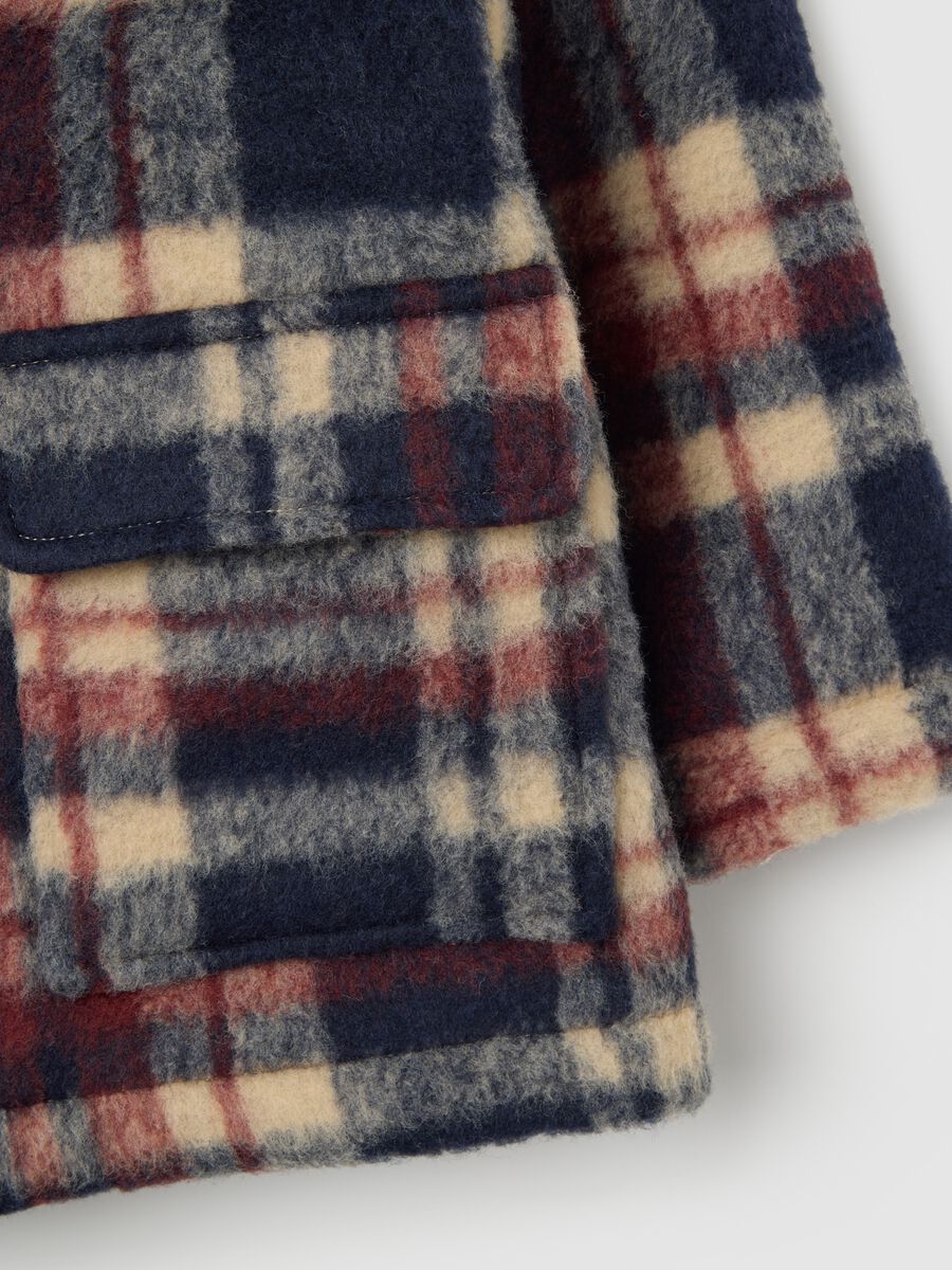 Montgomery con cappuccio da bambino multicolor regular fit_2