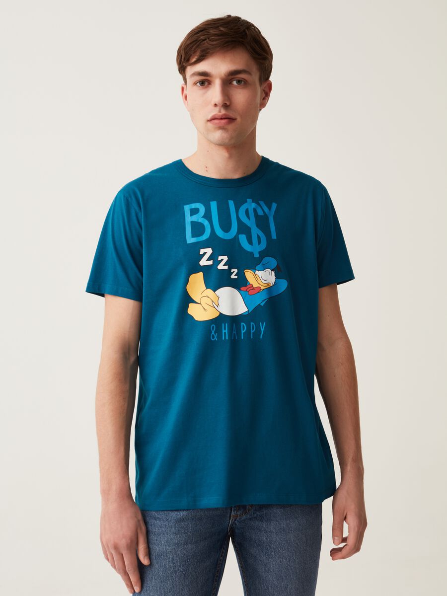 T-shirt with Disney Donald Duck print_0